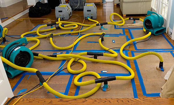 Professional Burst Pipe Water Damage technician working in Jaffrey, NH
